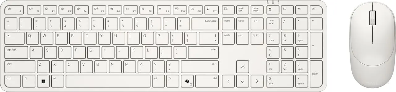 Dell Pro 5 Wireless Keyboard Mouse KM526 - Light Ash