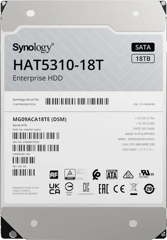 Synology HAT5300 18 TB Hard Drive