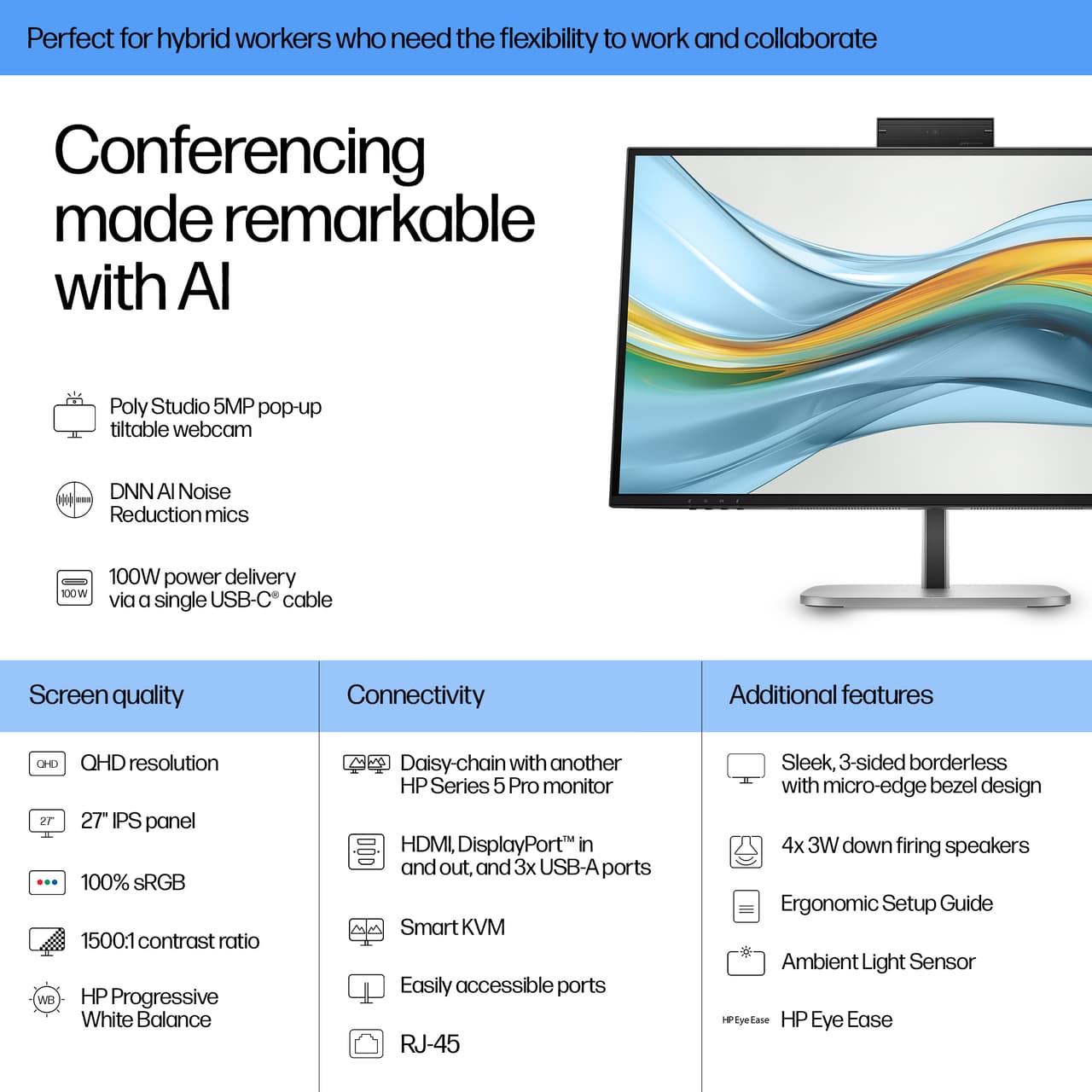 HP 527pm 27" USB-C monitor — photo 3