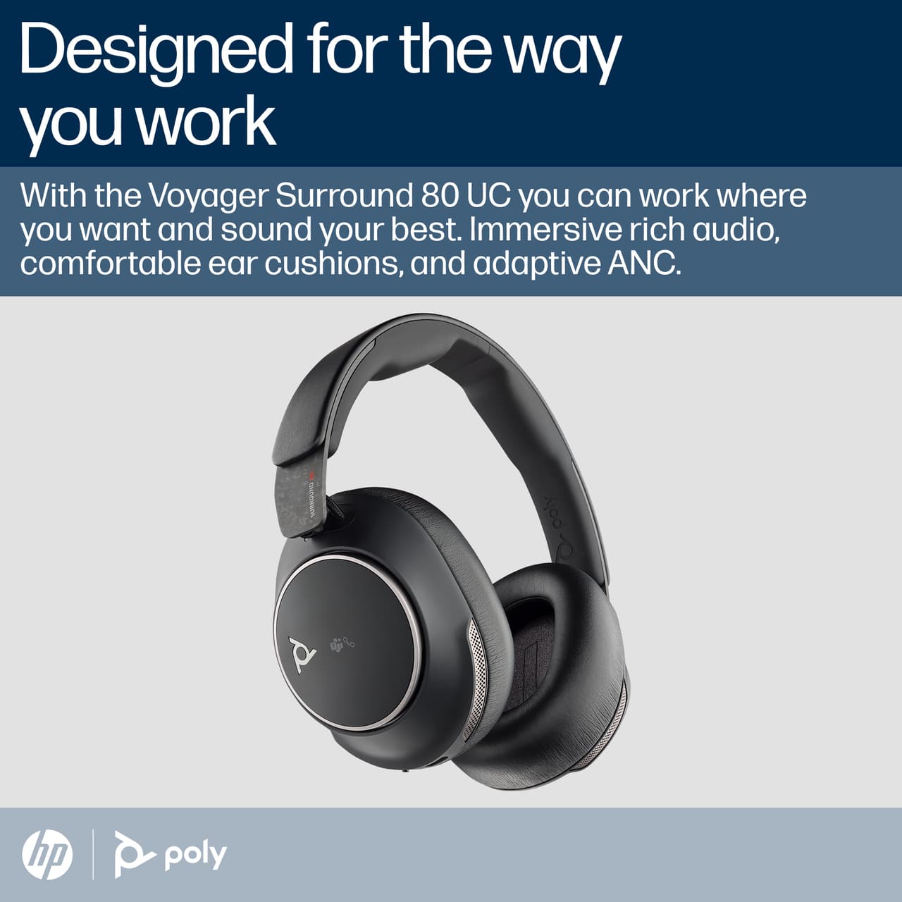 HP Poly Voy SR 80 -M Usb-c HS +usb-c/a — photo 2