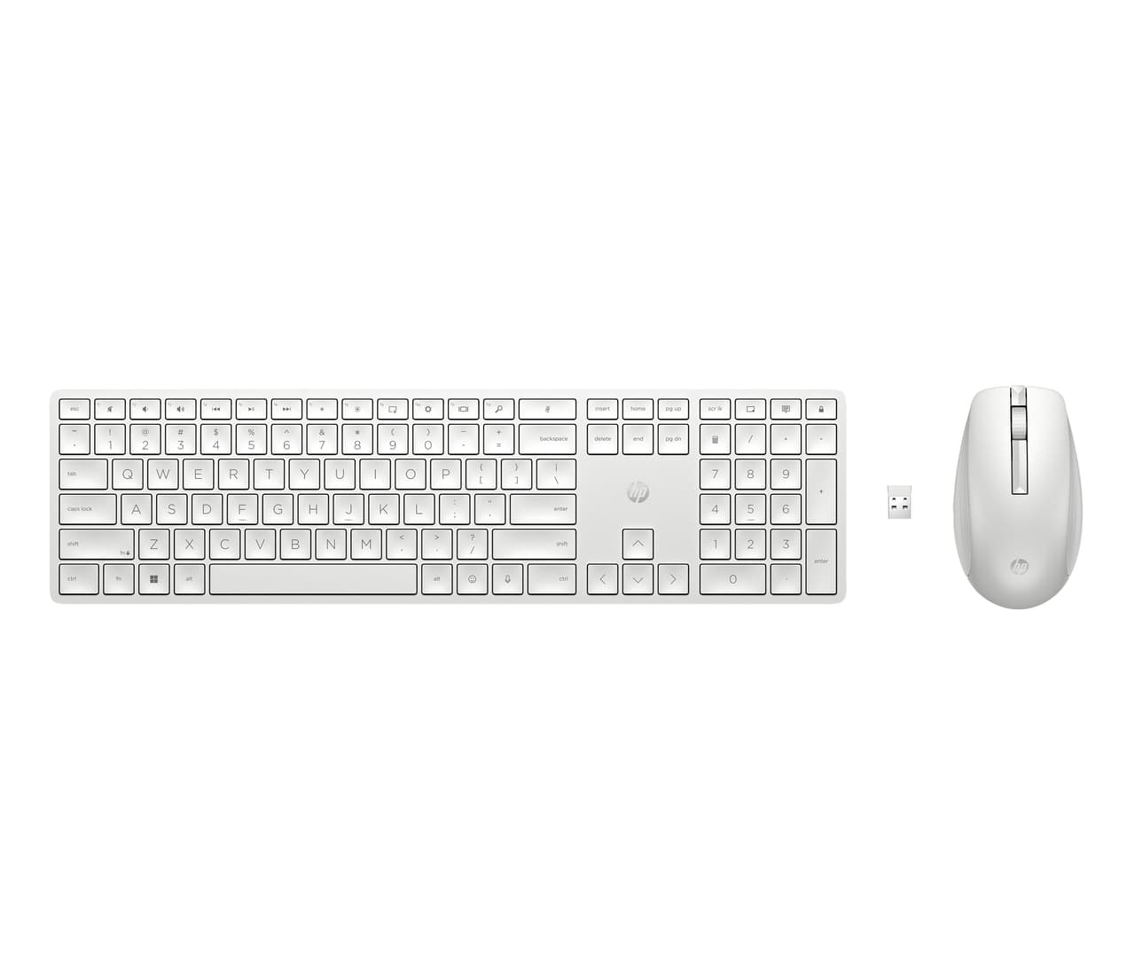 HP 650 WL Mouse + KB Combo White A/P