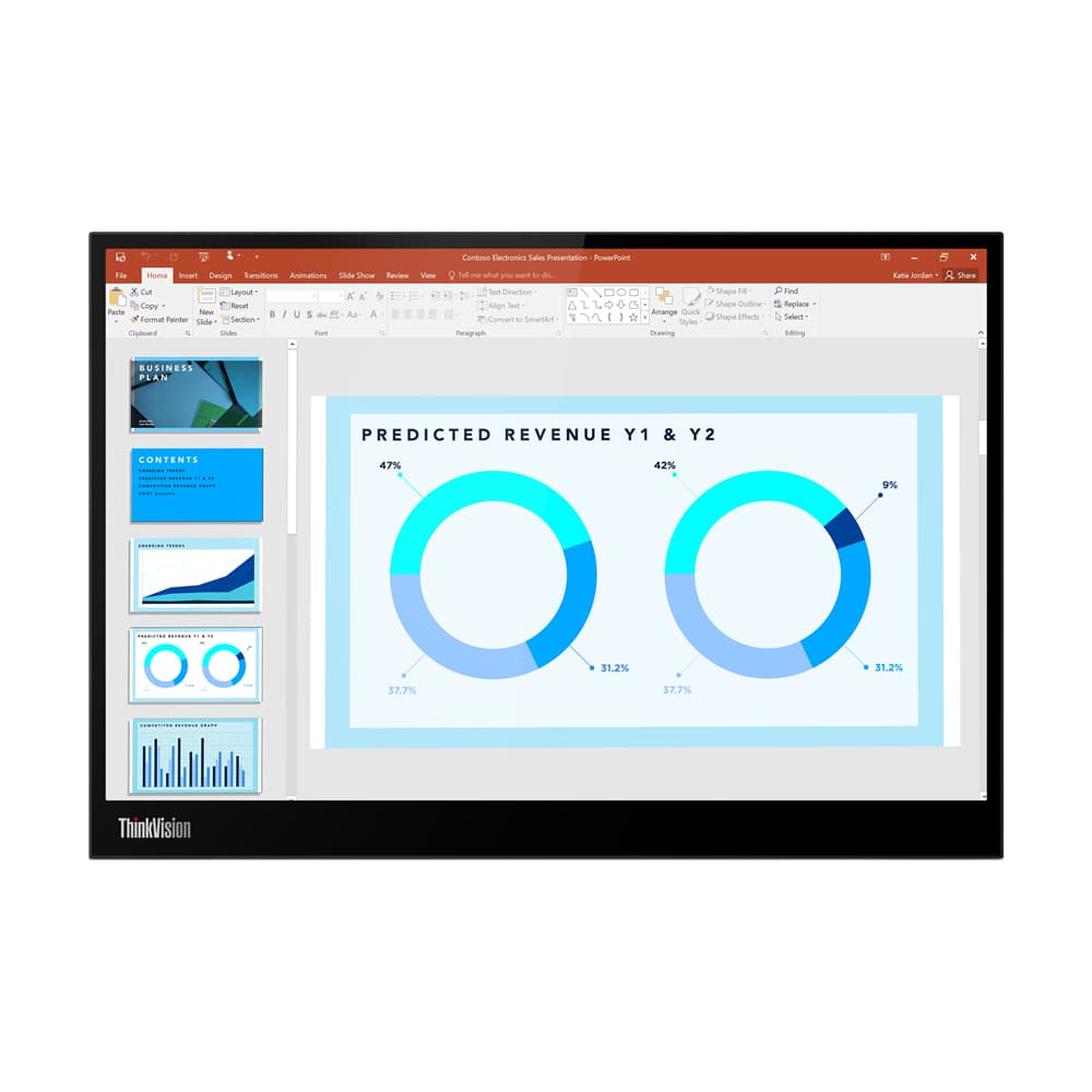 Lenovo M14d 14 Wide IPS (USB-C) EyesafeÃ#Â® D 14" monitor — photo 3