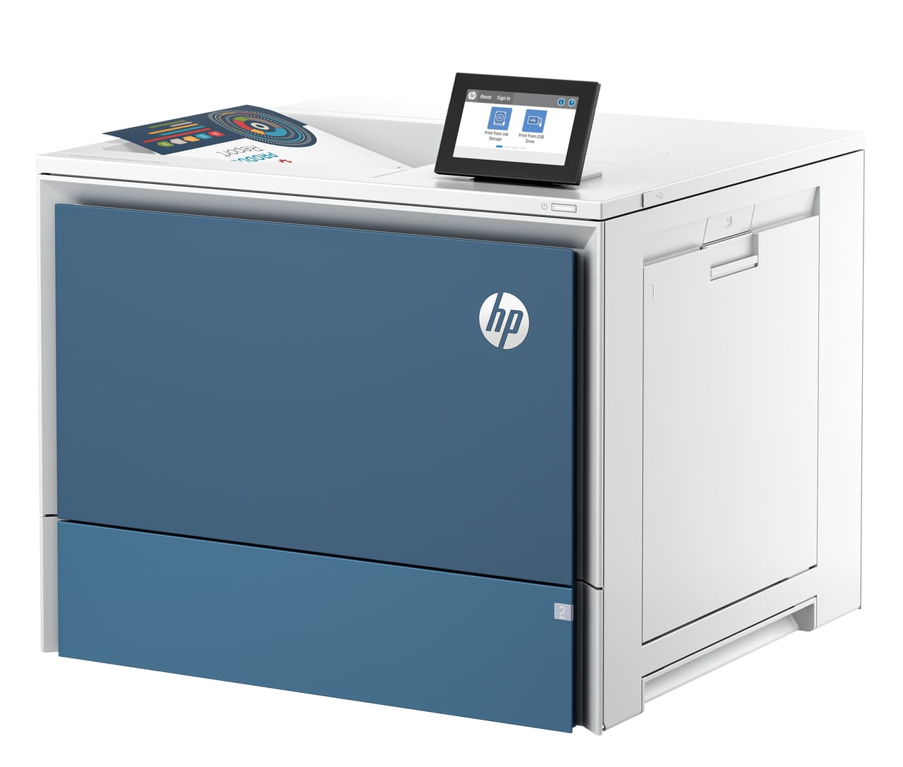 HP LaserJet Enterprise 5700dn Desktop Wireless Laser Printer — photo 4