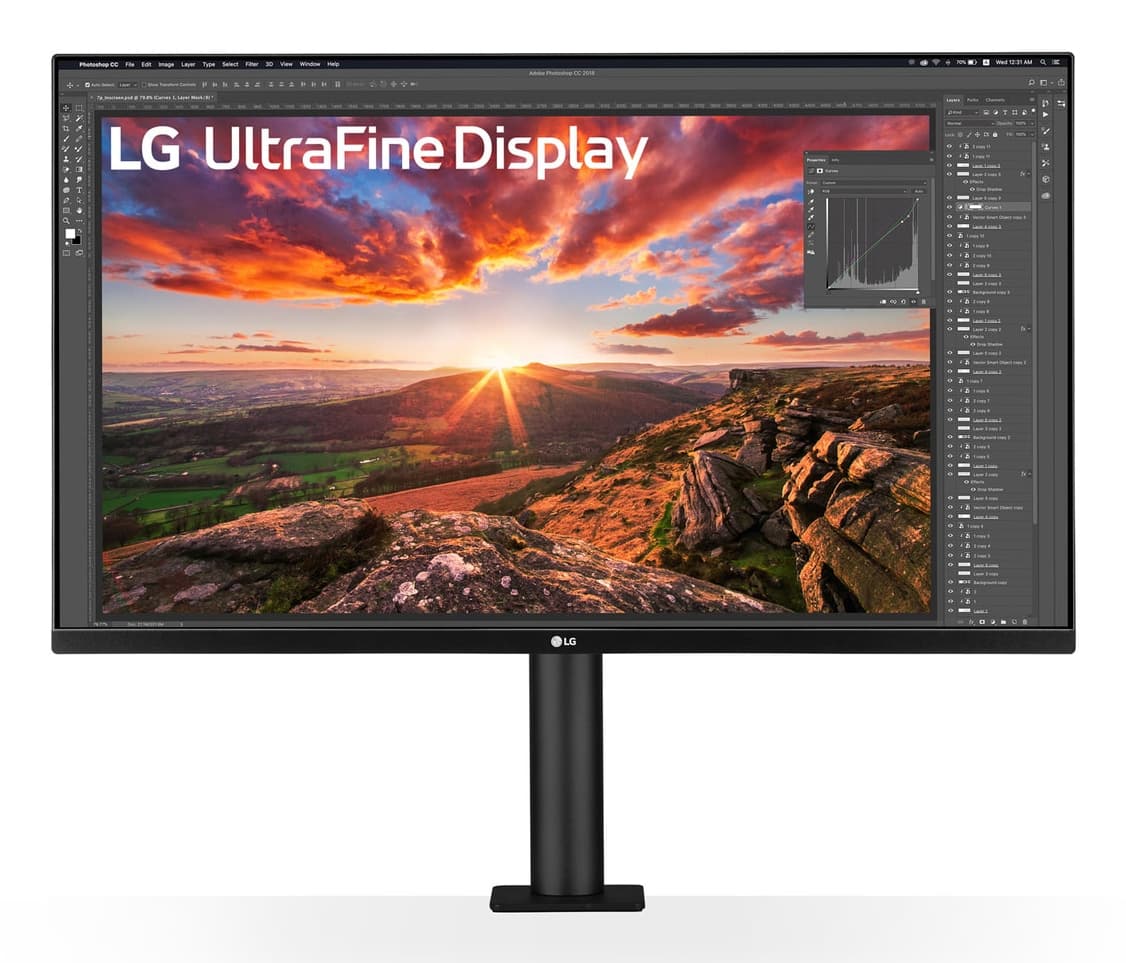 LG UltraFine 32UN880K-B 32" USB-C monitor — photo 2