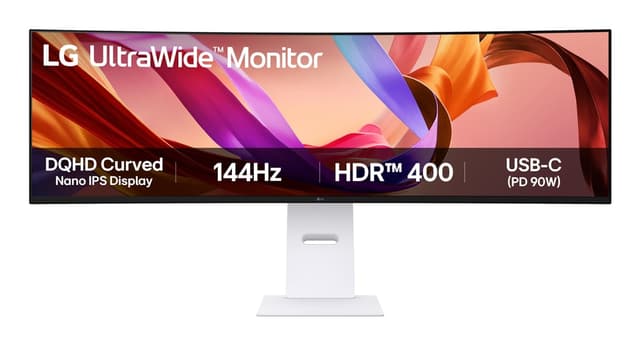 LG Ultrawide Dual Quad HD (DQHD) 49U950A-W 49" USB-C monitor