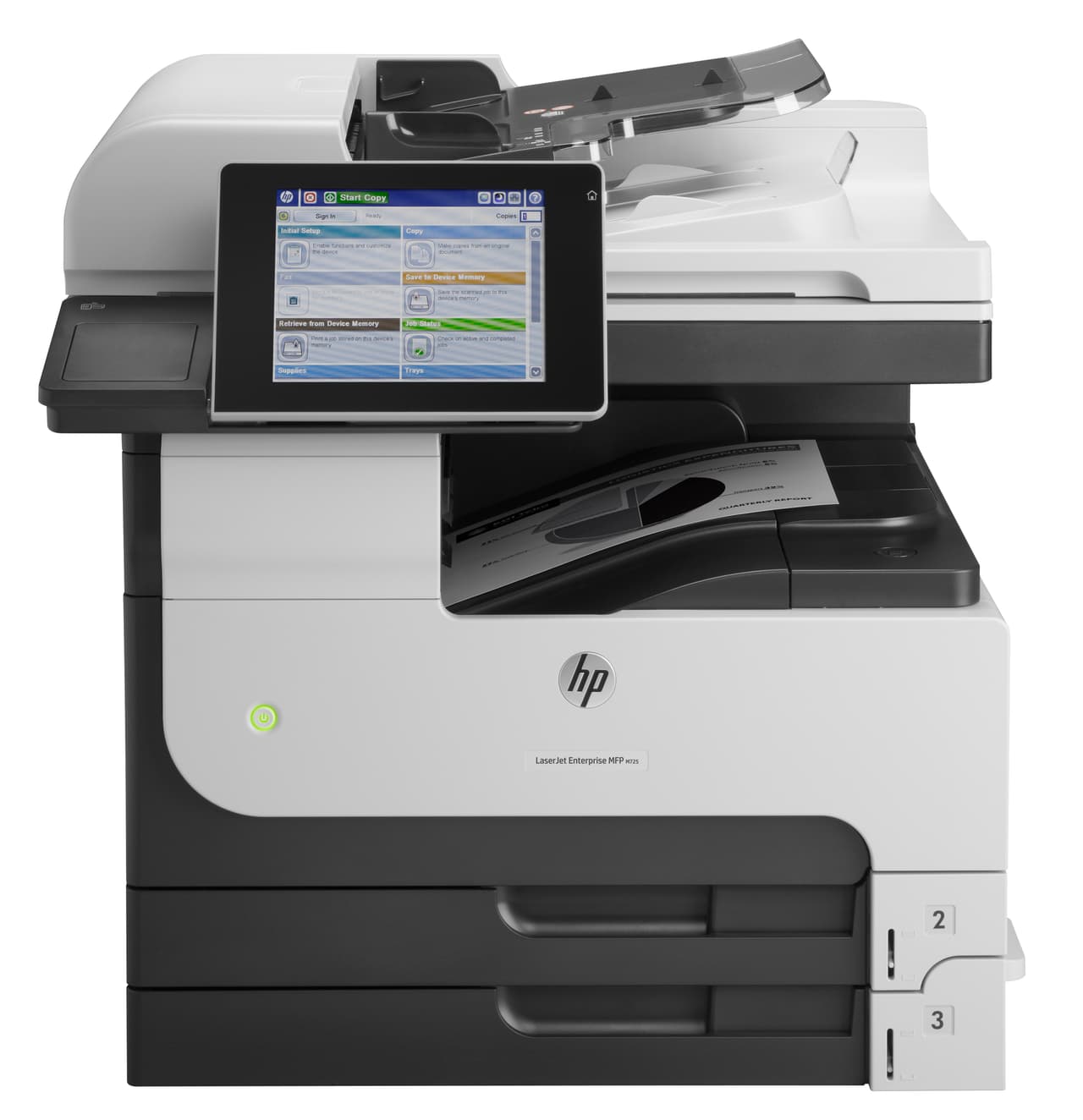 HP LaserJet M725DN Laser Multifunction Printer