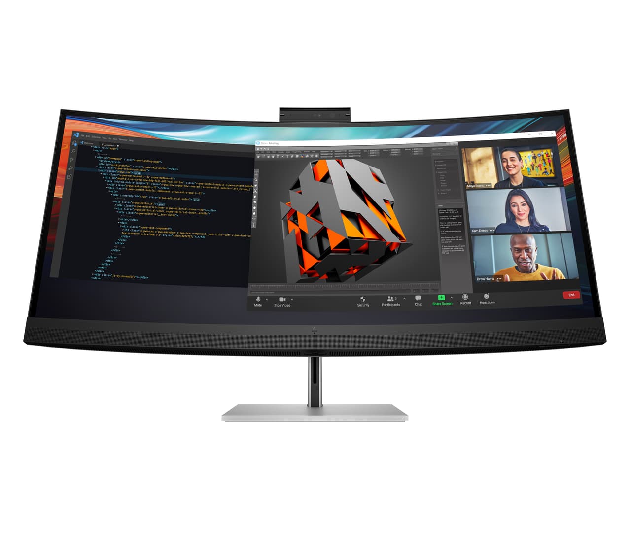 HP 740pm 40" monitor — photo 1