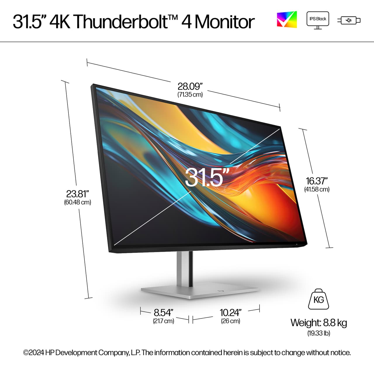HP 7 Pro 732pk 32" USB-C monitor — photo 4