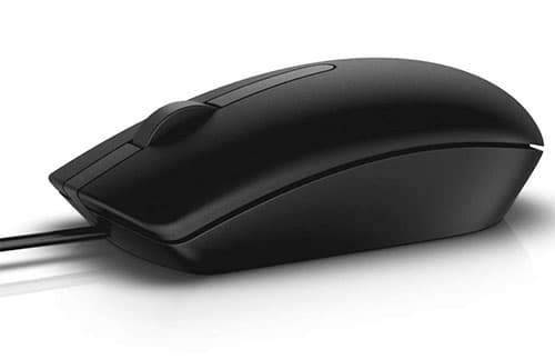 Dell Optical Mouse - MS116 - Black