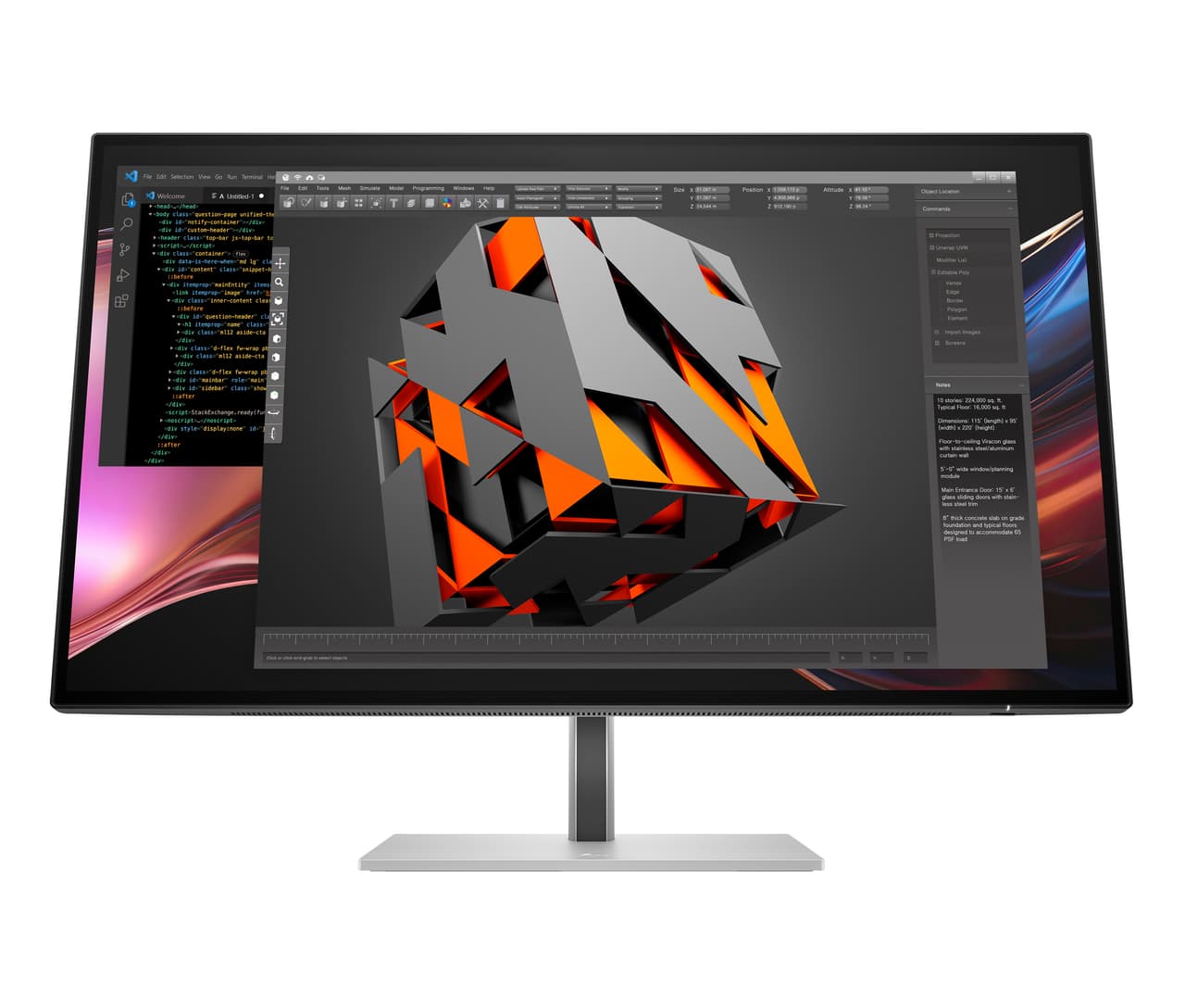 HP 727pu 27" USB-C monitor — photo 1