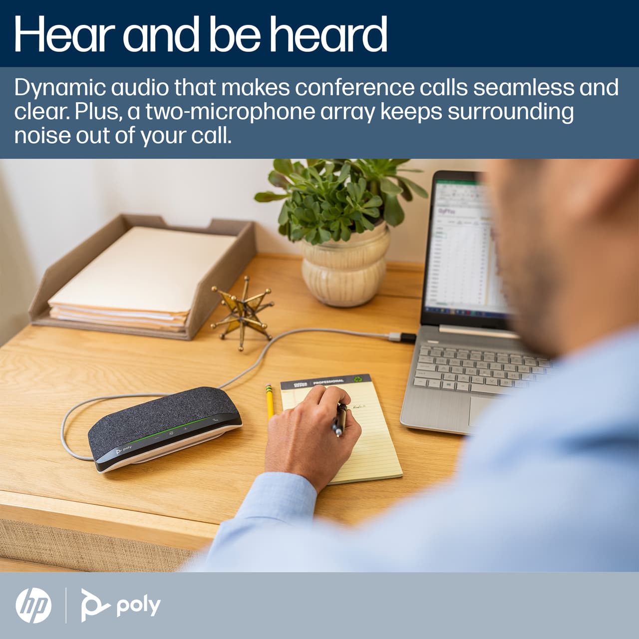 HP Sync 10 Wired Speakerphone — photo 5