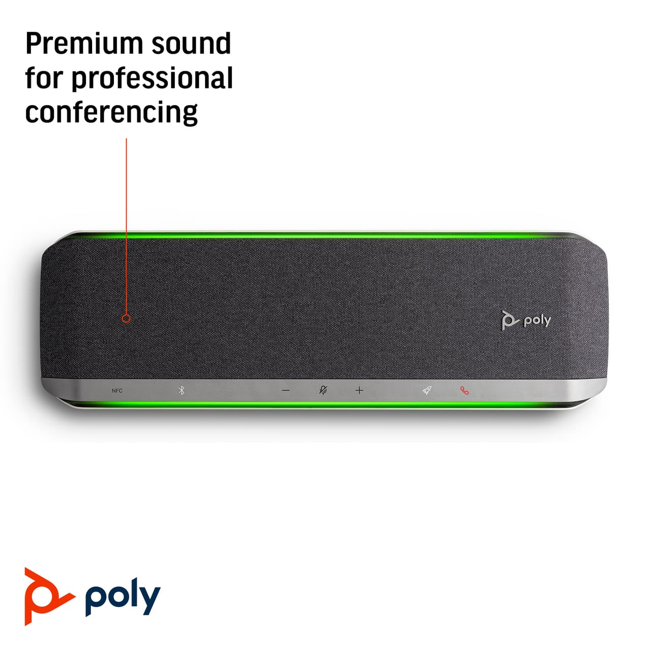 HP Poly Sync 60 Wired/Wireless Bluetooth Speakerphone — photo 5