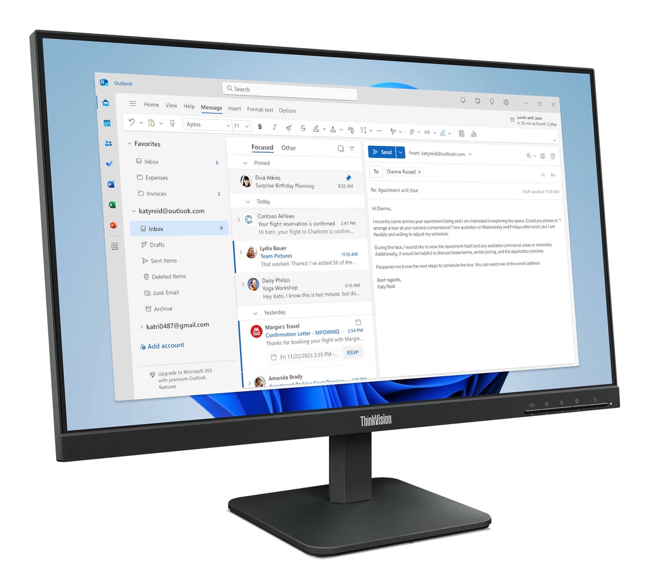 Lenovo S24-4e 23.8in Monitor (23.8") — photo 3