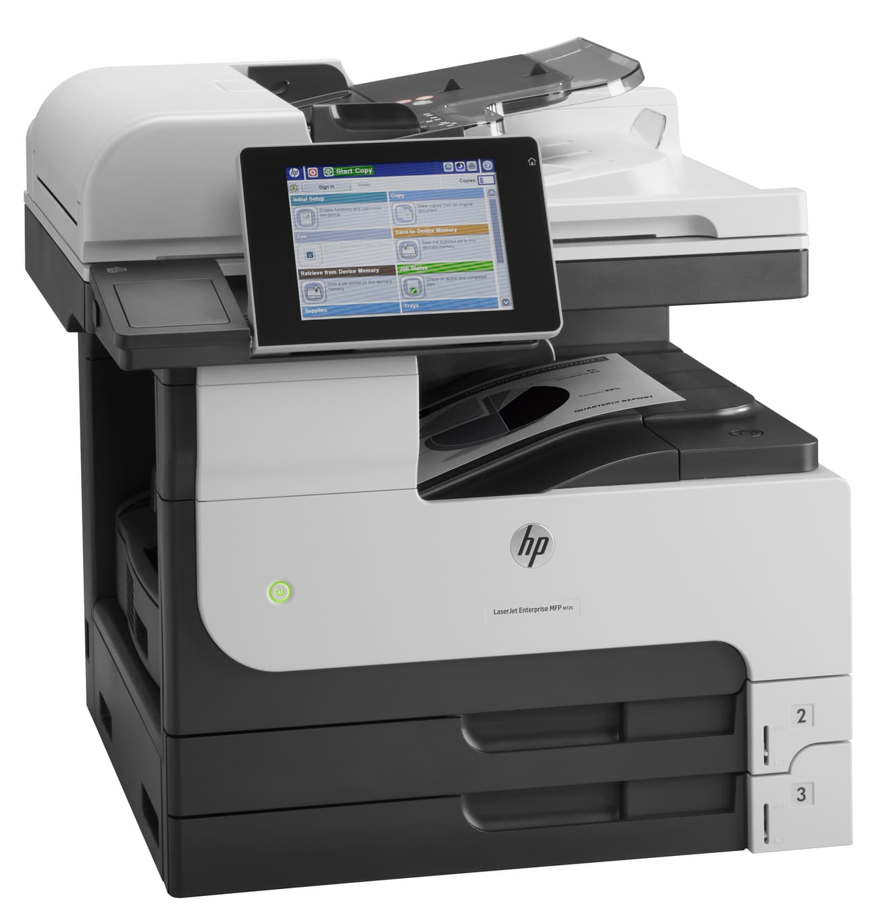 HP LaserJet M725DN Laser Multifunction Printer — photo 2