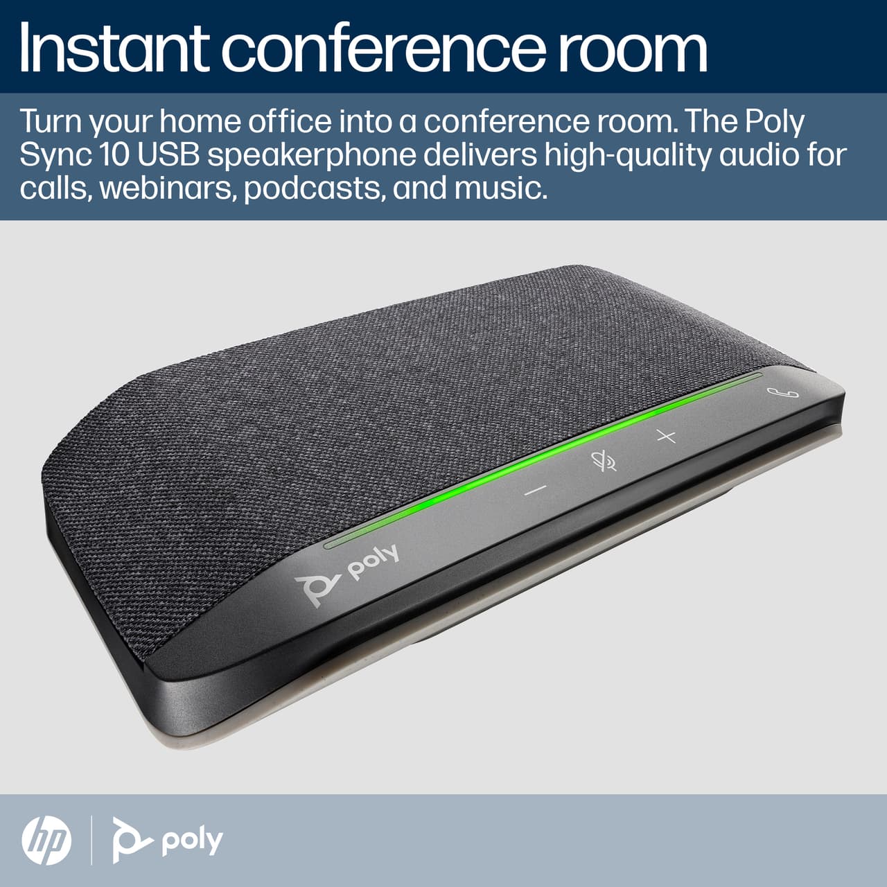 HP Sync 10 Wired Speakerphone — photo 4