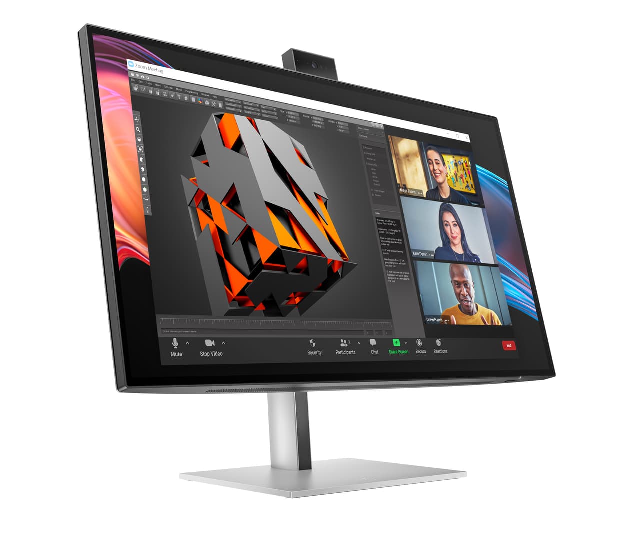 HP 727pm 27" 4K Ultra HD monitor — photo 2