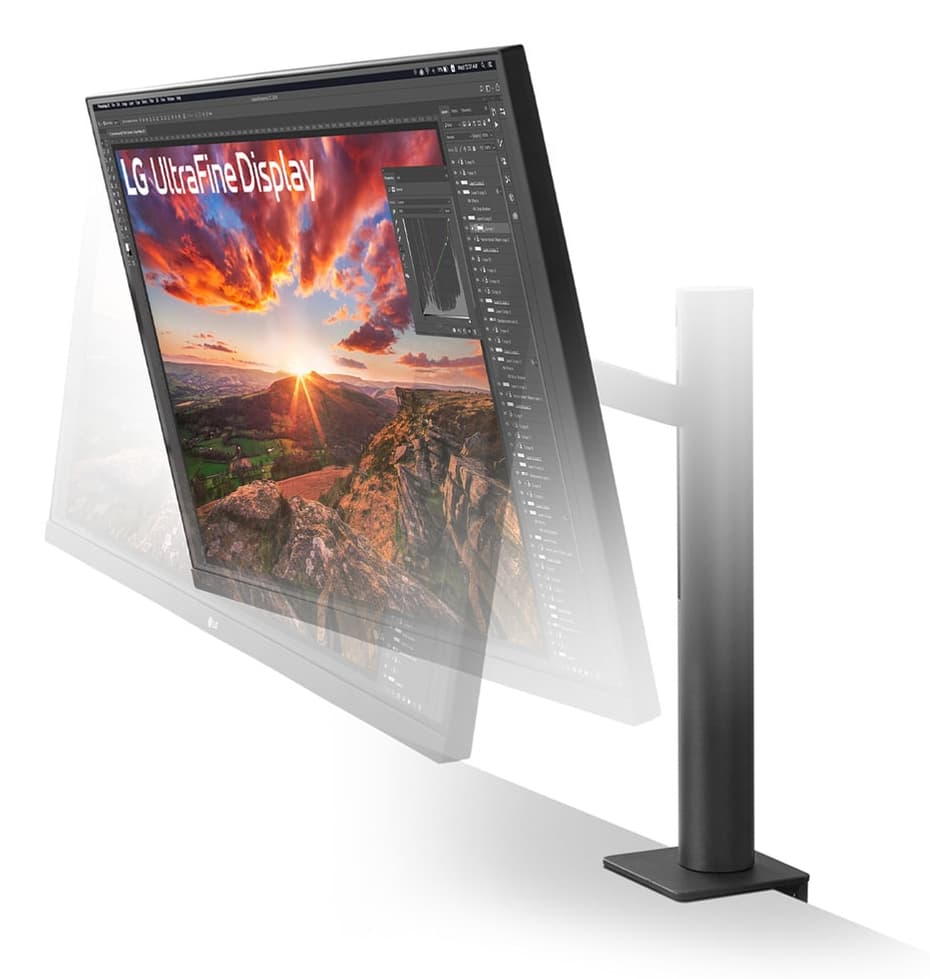 LG UltraFine 32UN880K-B 32" USB-C monitor — photo 5