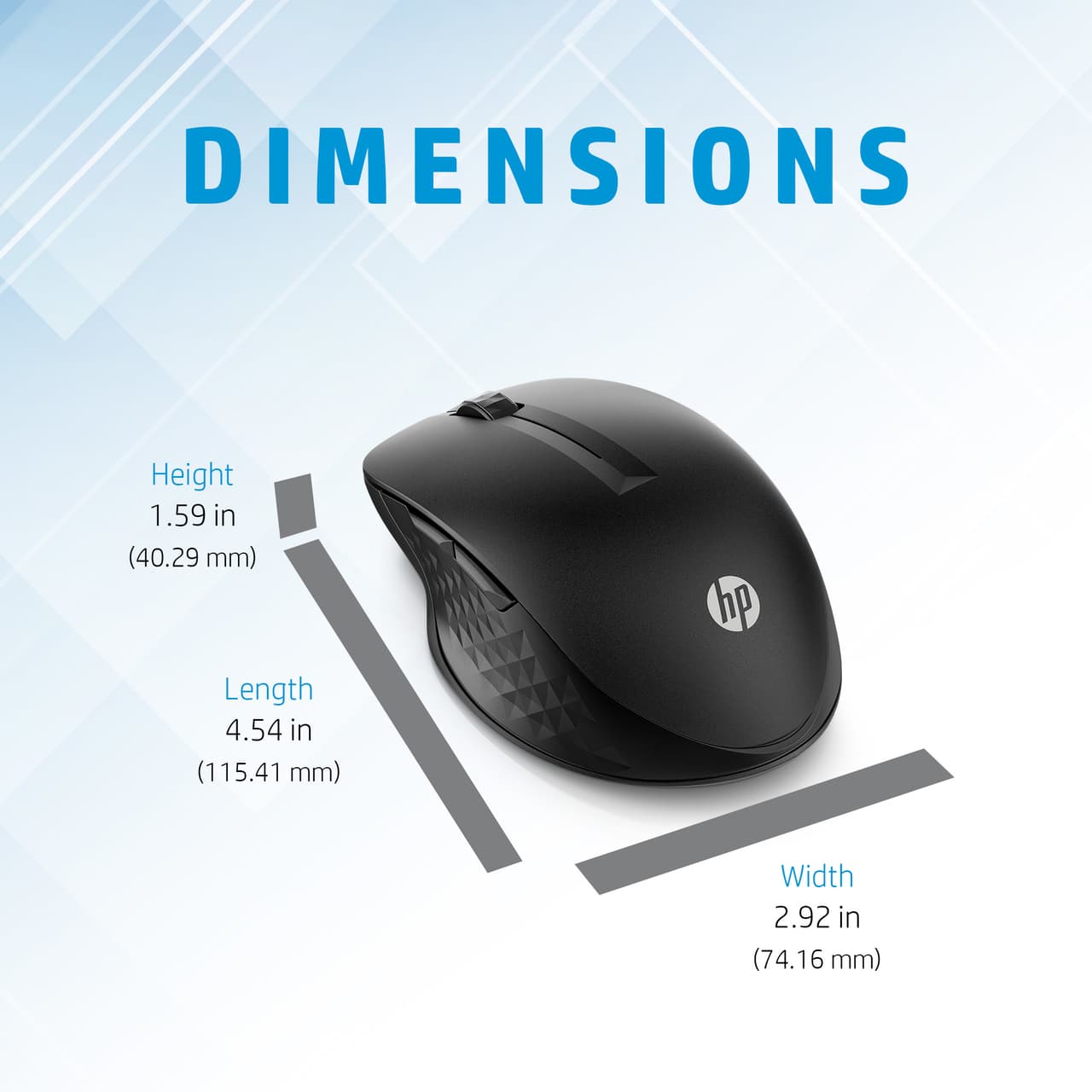 HP 430 Multi-Device Wireless Mouse A/P — photo 5