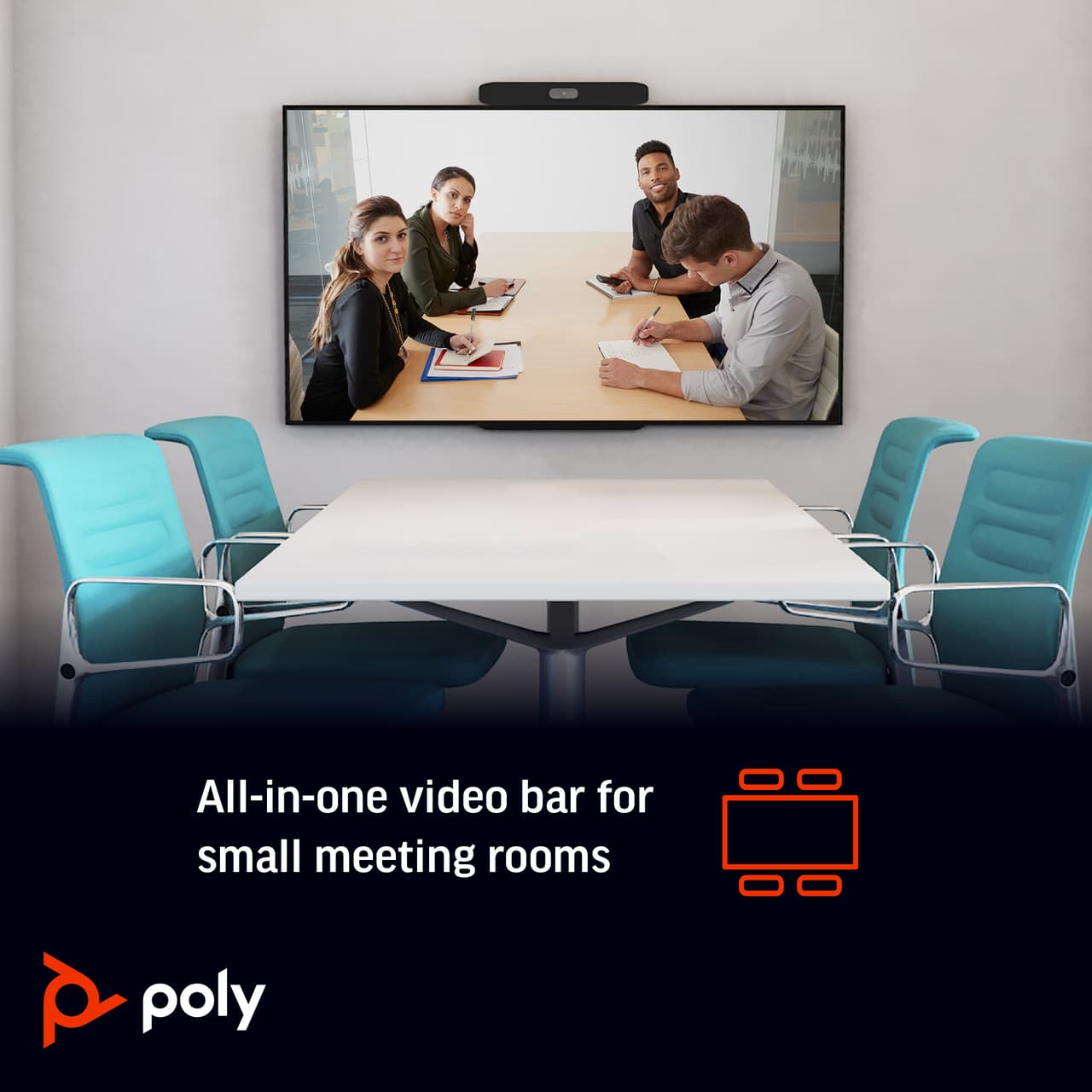 HP Poly Studio X30 Video Conference Equipment - Small Room Size Supported — photo 4