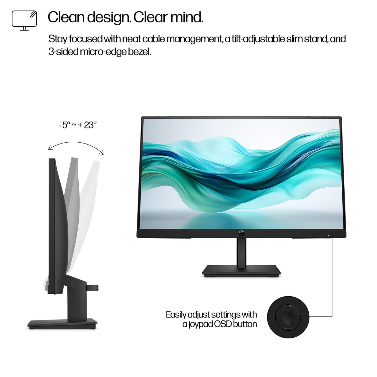 HP 322pf 22" monitor — photo 4