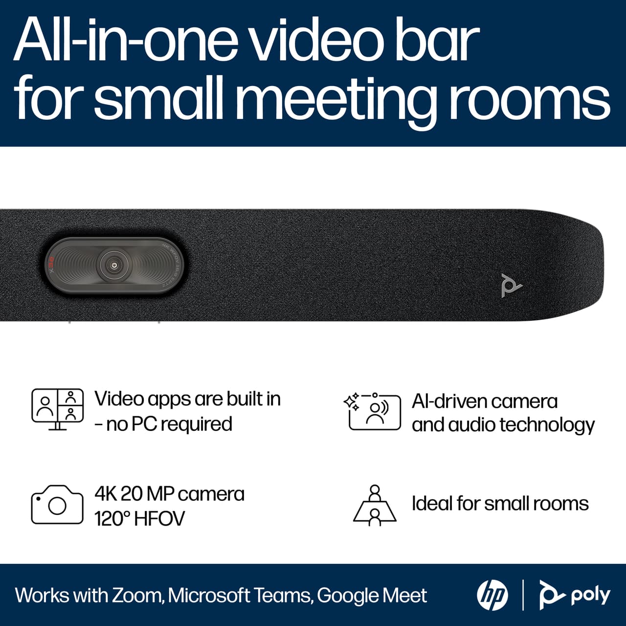 Poly Studio X32 Video Conference Equipment — photo 3