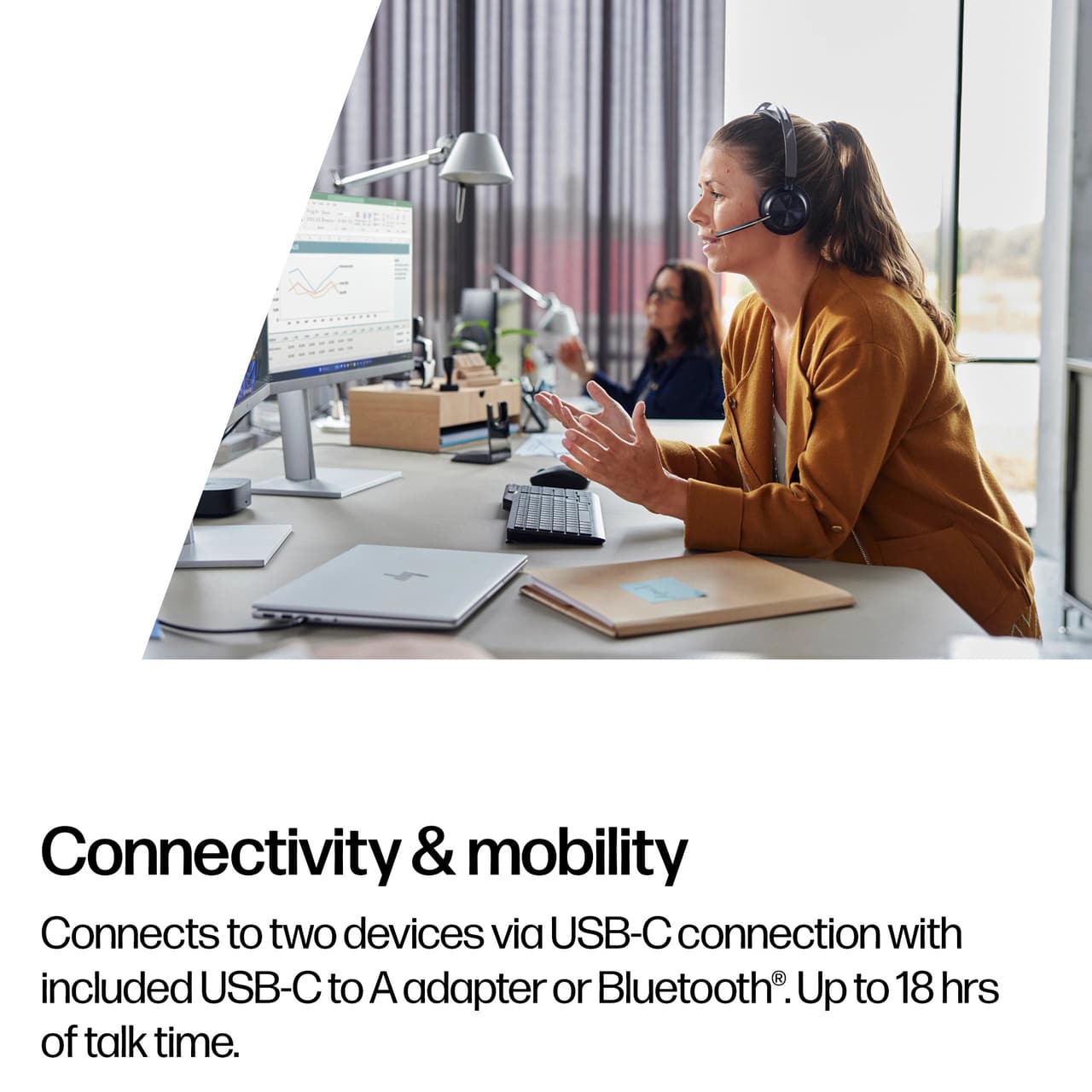 Poly Voyager Focus 2-M USB-C-C Headset U — photo 3