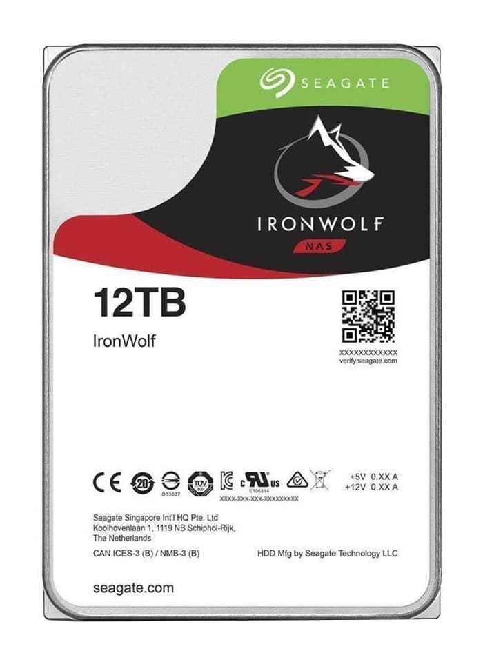 Seagate IronWolf 12 TB Hard Drive
