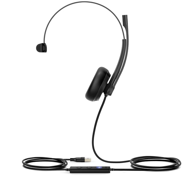 Yealink UH34 Wired Over-the-head Mono Headset
