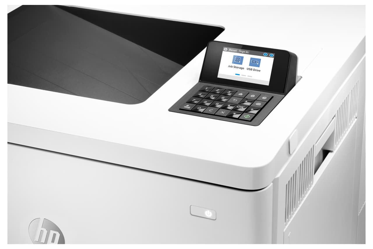 HP LaserJet Enterprise M554 M554dn Desktop Laser Printer — photo 3