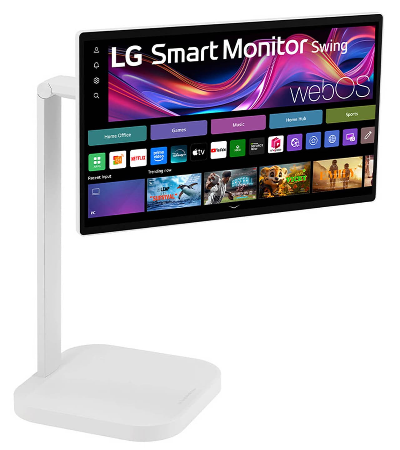 LG Smart 32U889SA-W 32" 4K UHD USB-C touch monitor — photo 3