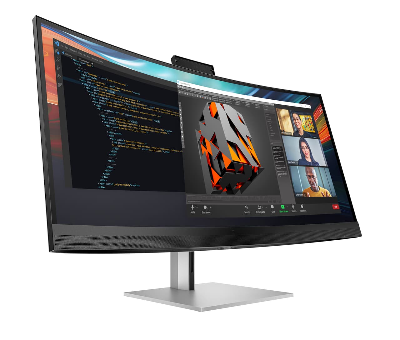 HP 740pm 40" monitor — photo 2
