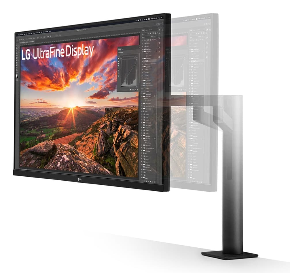 LG UltraFine 32UN880K-B 32" USB-C monitor — photo 3