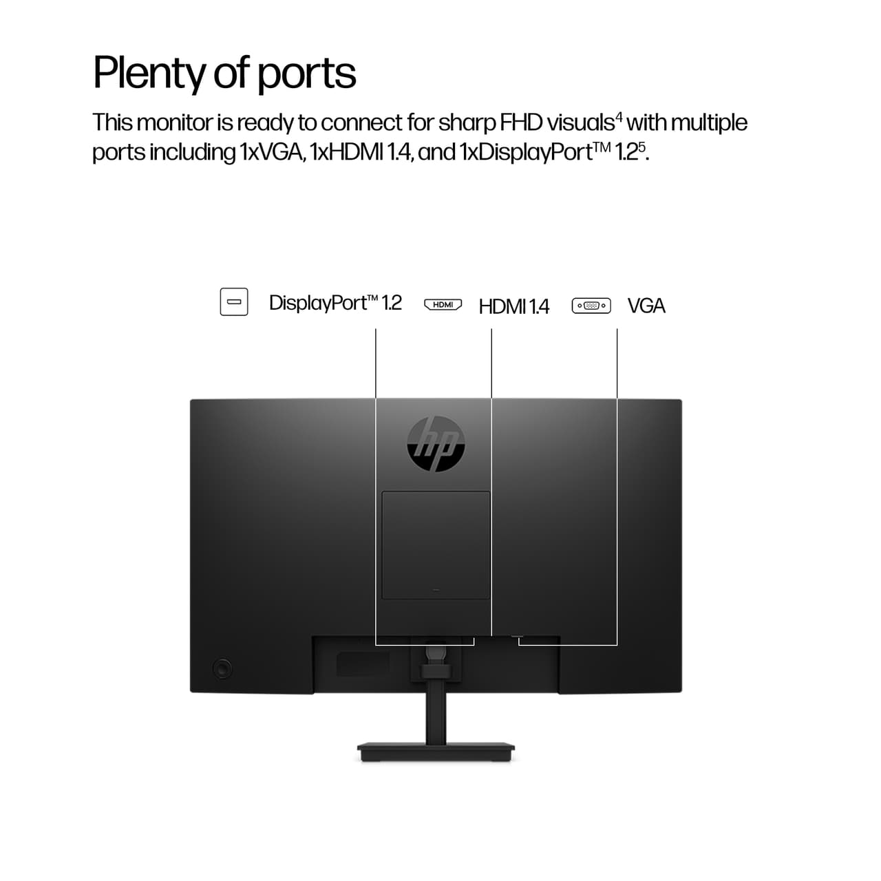 HP 324ph 24" monitor — photo 3