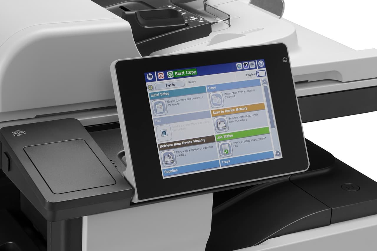 HP LaserJet M725DN Laser Multifunction Printer — photo 3