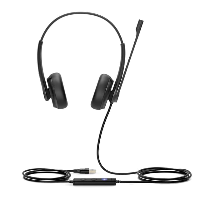 Yealink UH34 Wired Over-the-head Stereo Headset