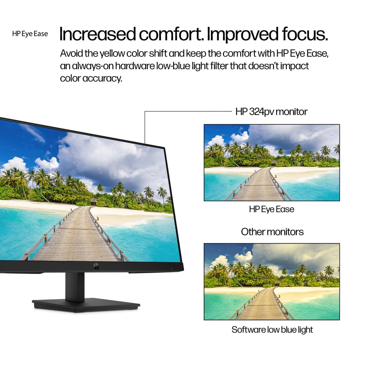 HP 324pv 24" monitor — photo 4