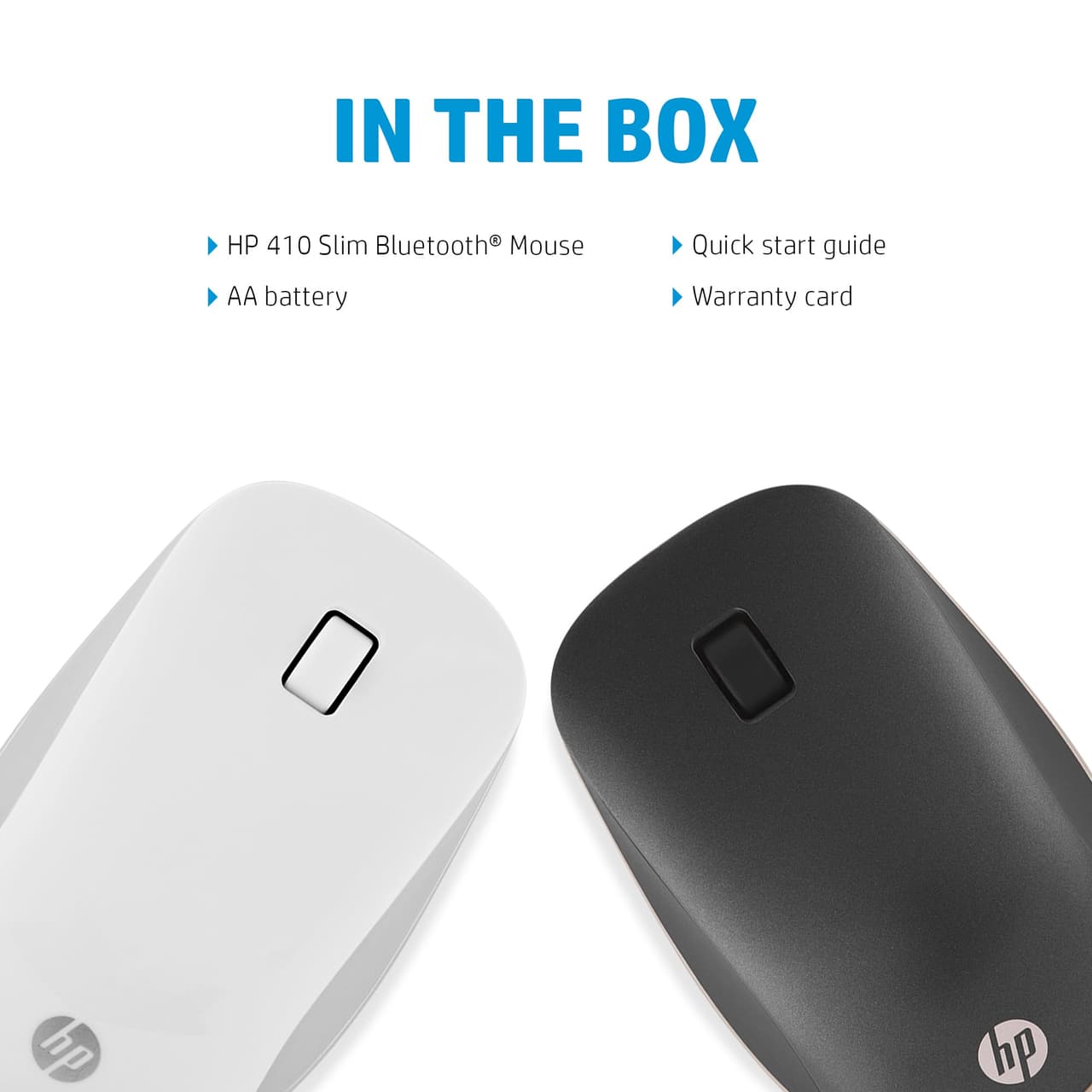 HP 410 Slim Bluetooth Mouse (White) — photo 4