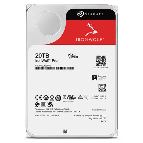 Seagate IronWolf Pro 20 TB Hard Drive — photo 4