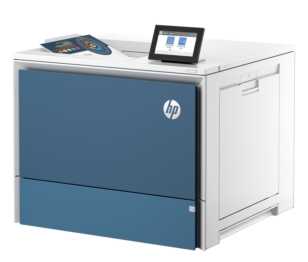 HP LaserJet Enterprise 6700dn Laser Printer — photo 2
