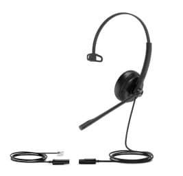 Yealink YHS34 Lite Wired Over-the-head Mono Headset