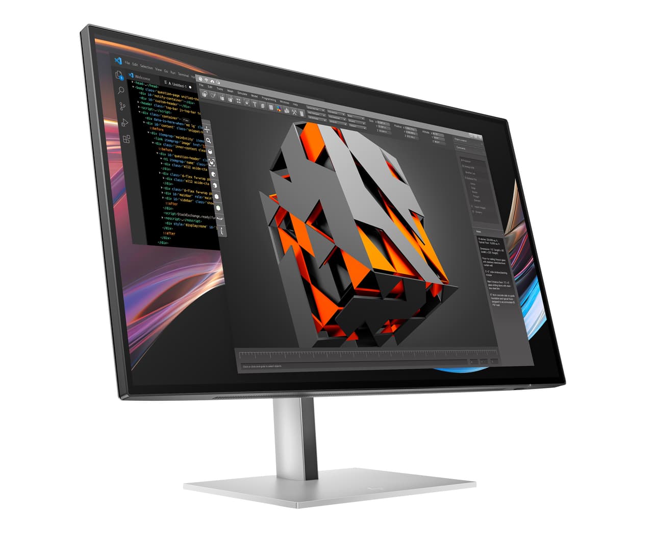 HP 727pk 27" USB-C monitor — photo 2