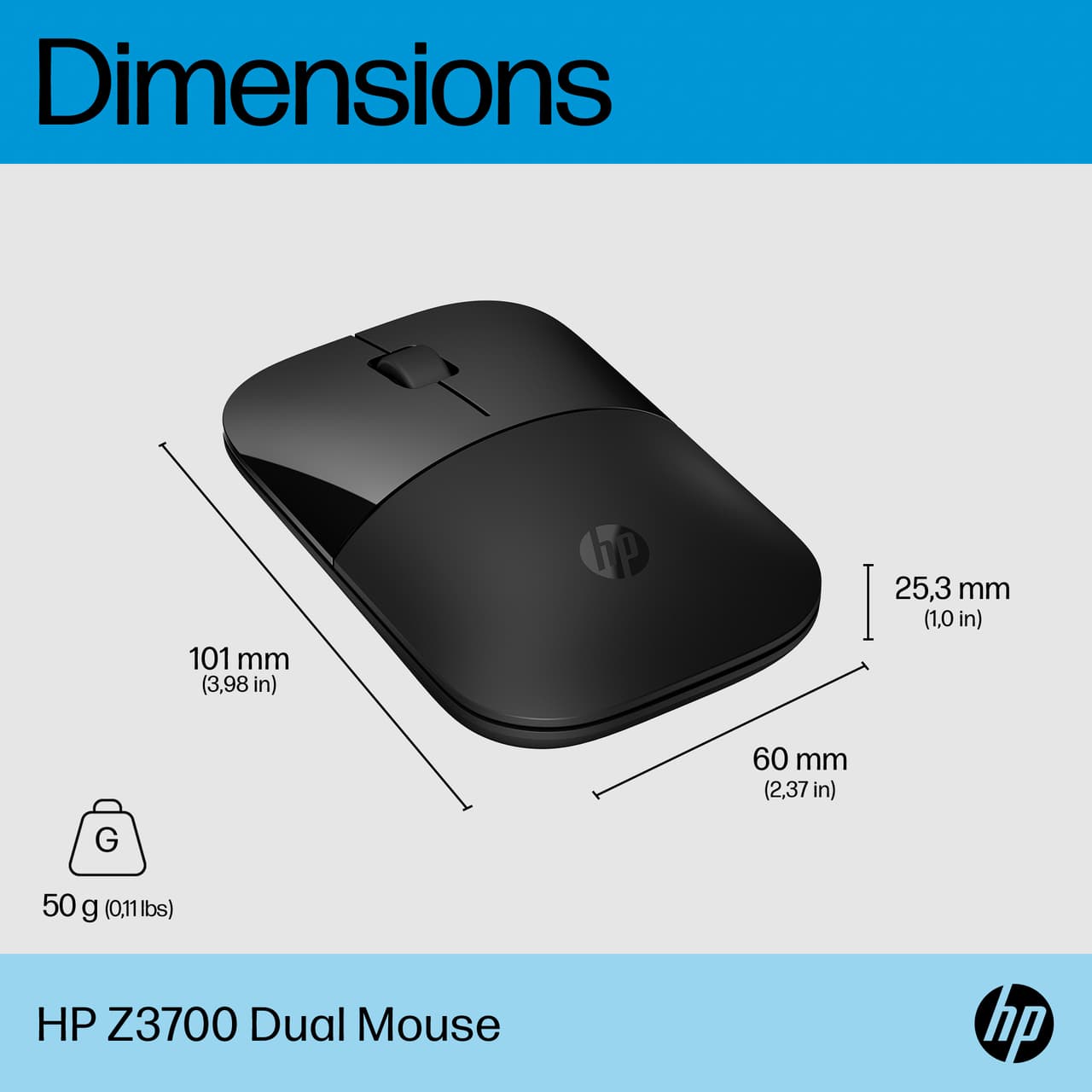 HP Z3700 Mouse — photo 5