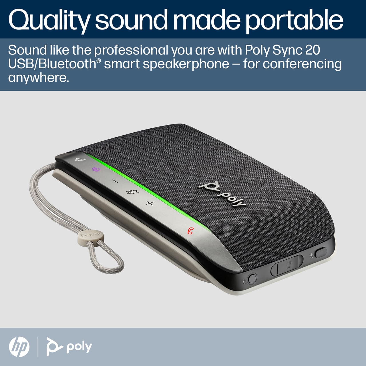 HP Poly Sync 20-M Speakerphone — photo 2