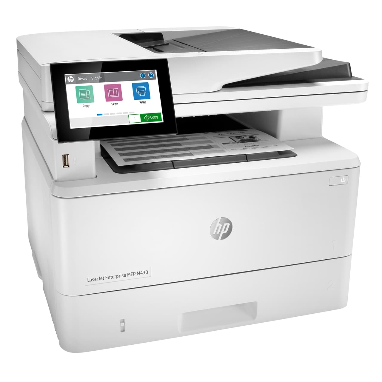 HP LaserJet Enterprise M430f Laser Multifunction Printer — photo 3