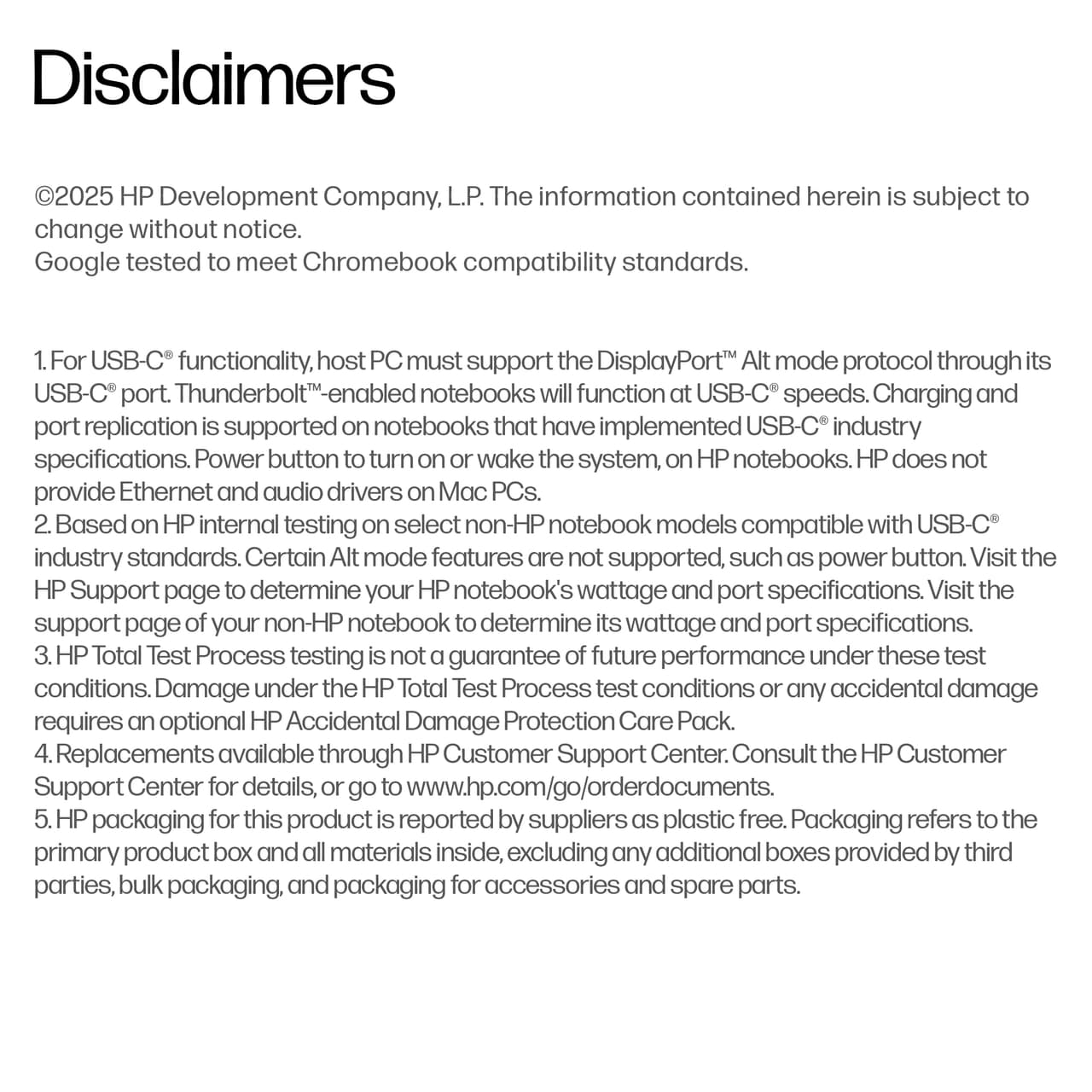 HP G6 USB Type C — photo 3