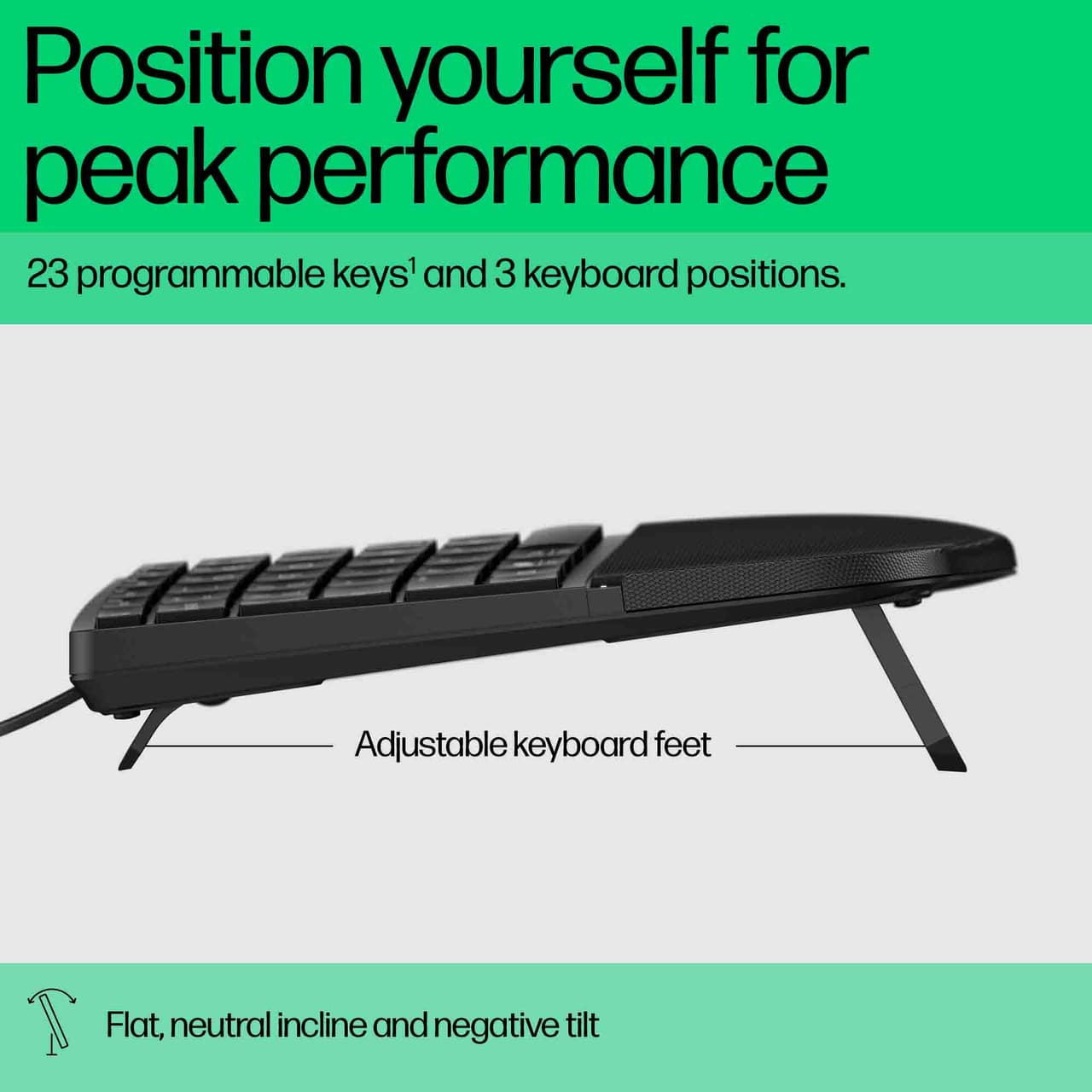 HP 480 Comfort Wired Keyboard A/P — photo 4