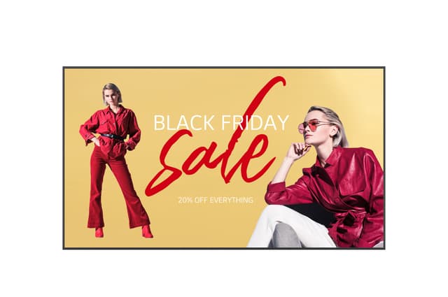 LG 110 UHD Large Screen Signage 110" display