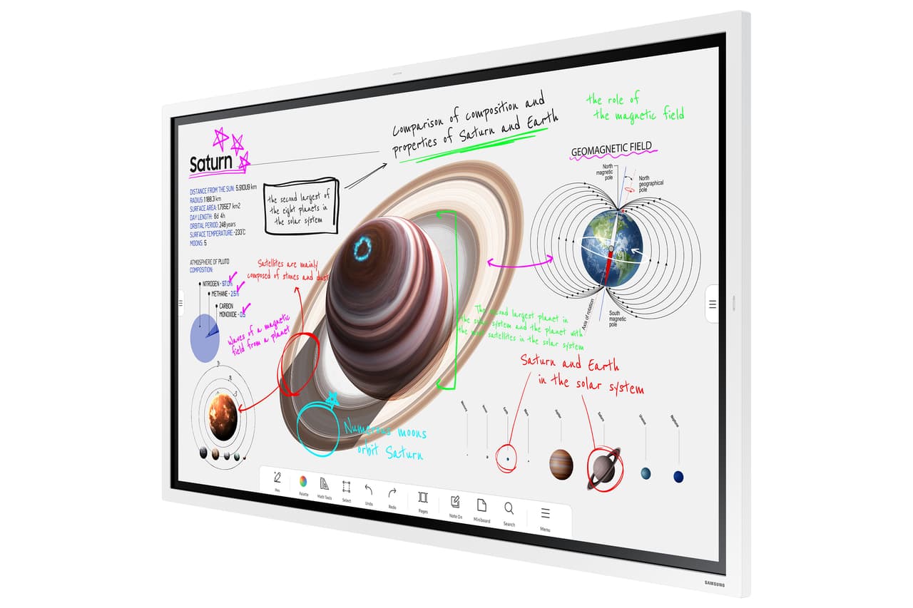 Samsung Flip Pro WM55B monitor — photo 2
