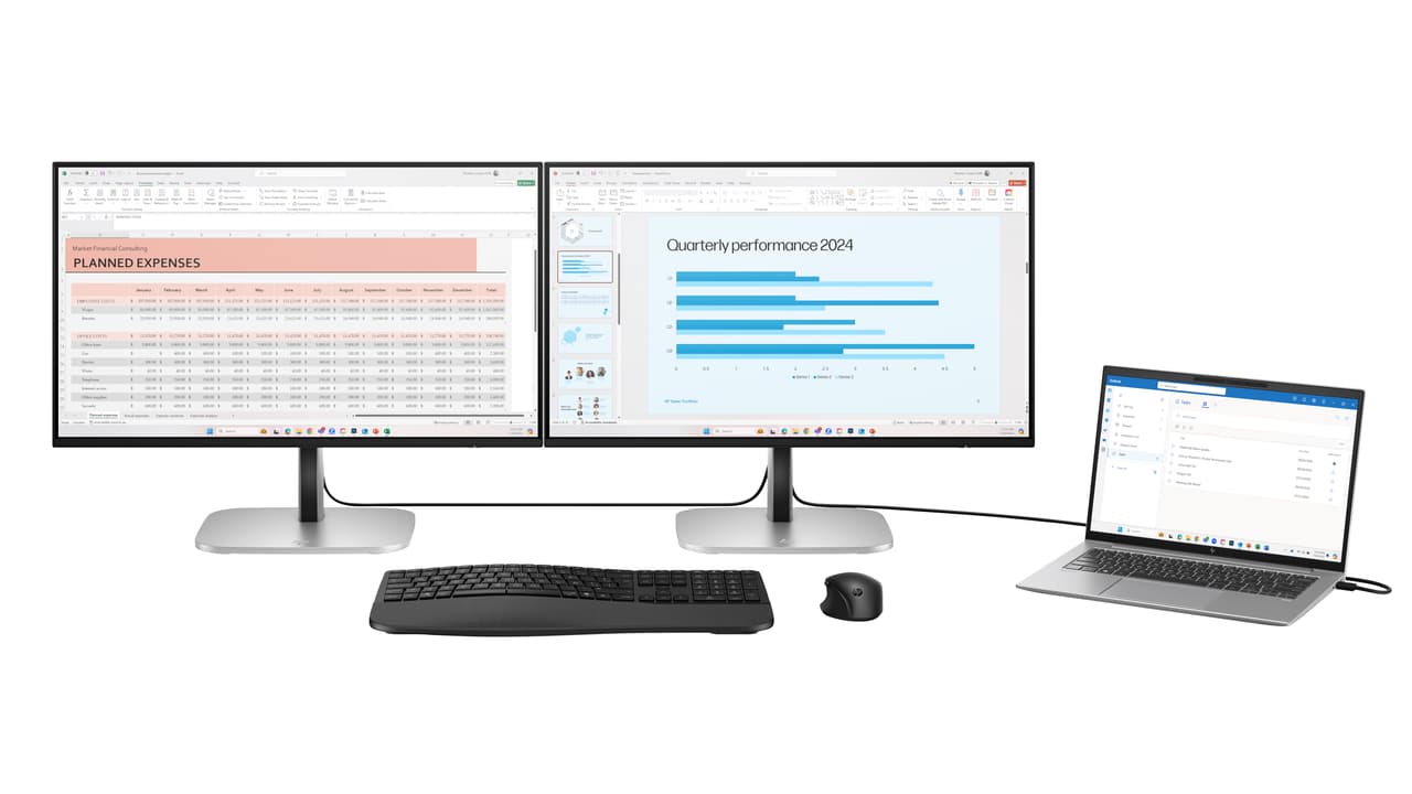 HP 524pu 24" USB-C monitor — photo 1