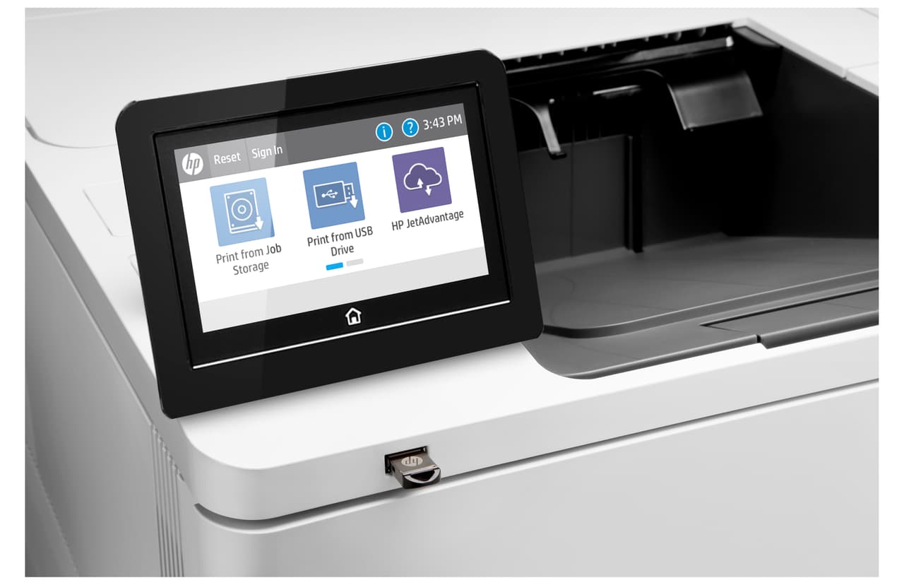 HP LaserJet Enterprise M611dn Desktop Laser Printer — photo 3